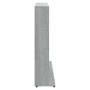 Estantería para CDs madera contrachapada gris 102x23x89,5 cm de vidaXL, Almacenamiento para CD y DVD - Ref: Foro24-815484, Pr...