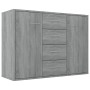 Aparador de madera contrachapada gris Sonoma 88x30x65 cm de vidaXL, Aparadores - Ref: Foro24-815370, Precio: 110,33 €, Descue...