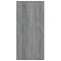Aparador de madera contrachapada gris Sonoma 88x30x65 cm de vidaXL, Aparadores - Ref: Foro24-815370, Precio: 109,28 €, Descue...