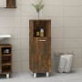 Armario de baño madera contrachapada roble ahumado 30x30x95 cm de vidaXL, Muebles de baño - Ref: Foro24-815606, Precio: 42,91...