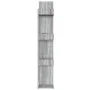 Estantería madera contrachapada gris Sonoma 86x25,5x140 cm de vidaXL, Librerías y estanterías - Ref: Foro24-816003, Precio: 7...