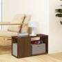 Mueble de TV madera contrachapada marrón roble 60x24x32 cm de vidaXL, Muebles TV - Ref: Foro24-816031, Precio: 24,83 €, Descu...