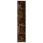 Mueble esquina madera contrachapada roble ahumado 33x33x164,5cm de vidaXL, Taquillas y armarios de almacenamiento - Ref: Foro...