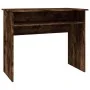 Schreibtisch aus geräuchertem Eichensperrholz, 90 x 50 x 74 cm von vidaXL, Schreibtische - Ref: Foro24-815462, Preis: 52,97 €...
