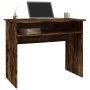 Schreibtisch aus geräuchertem Eichensperrholz, 90 x 50 x 74 cm von vidaXL, Schreibtische - Ref: Foro24-815462, Preis: 52,97 €...