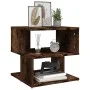 Smoked oak plywood side table 40x40x40 cm by vidaXL, Side tables - Ref: Foro24-815810, Price: 29,56 €, Discount: %