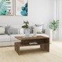 Mesa de centro madera contrachapada roble ahumado 90x60x42,5 cm de vidaXL, Mesas de centro - Ref: Foro24-815855, Precio: 60,2...