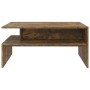 Mesa de centro madera contrachapada roble ahumado 90x60x42,5 cm de vidaXL, Mesas de centro - Ref: Foro24-815855, Precio: 60,2...