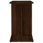 Mesa auxiliar de madera contrachapada marrón roble 50x30x50 cm de vidaXL, Mesas auxiliares - Ref: Foro24-815851, Precio: 33,3...