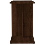 Mesa auxiliar de madera contrachapada marrón roble 50x30x50 cm de vidaXL, Mesas auxiliares - Ref: Foro24-815851, Precio: 33,9...