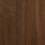 Mesa auxiliar de madera contrachapada marrón roble 50x30x50 cm de vidaXL, Mesas auxiliares - Ref: Foro24-815851, Precio: 33,9...