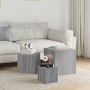 Mesitas auxiliares 3 piezas madera contrachapada gris Sonoma de vidaXL, Mesas auxiliares - Ref: Foro24-815988, Precio: 71,32 ...