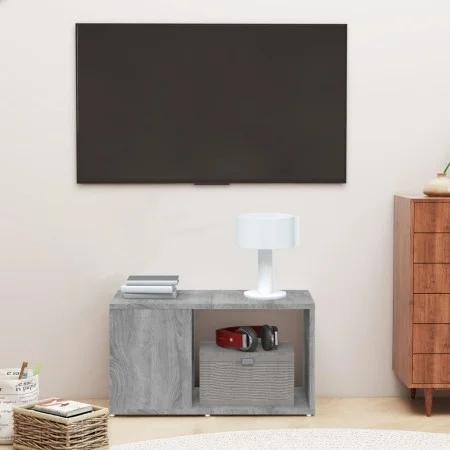 Mueble de TV madera contrachapada gris Sonoma 60x24x32 cm de vidaXL, Muebles TV - Ref: Foro24-816030, Precio: 24,54 €, Descue...
