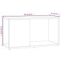 Mueble de TV madera contrachapada gris Sonoma 60x24x32 cm de vidaXL, Muebles TV - Ref: Foro24-816030, Precio: 25,00 €, Descue...