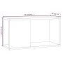 Mueble de TV madera contrachapada gris Sonoma 60x24x32 cm de vidaXL, Muebles TV - Ref: Foro24-816030, Precio: 24,54 €, Descue...
