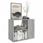 Armario auxiliar madera contrachapada gris Sonoma 60x30x50 cm de vidaXL, Aparadores - Ref: Foro24-815814, Precio: 33,38 €, De...