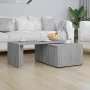 Mesa de centro de madera contrachapada gris Sonoma 150x50x35 cm de vidaXL, Mesas de centro - Ref: Foro24-815469, Precio: 81,5...
