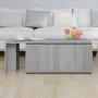 Mesa de centro de madera contrachapada gris Sonoma 150x50x35 cm de vidaXL, Mesas de centro - Ref: Foro24-815469, Precio: 81,5...