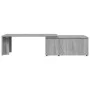 Mesa de centro de madera contrachapada gris Sonoma 150x50x35 cm de vidaXL, Mesas de centro - Ref: Foro24-815469, Precio: 81,5...