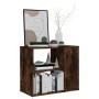 Armario auxiliar madera contrachapada roble ahumado 60x30x50 cm de vidaXL, Aparadores - Ref: Foro24-815813, Precio: 33,28 €, ...