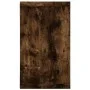 Estante cúbico de pared 4 uds madera roble ahumado 80x15x26,5cm de vidaXL, Estantes y estanterías - Ref: Foro24-815916, Preci...
