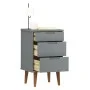 Mesita de noche MOLDE madera maciza de pino gris 40x35x65 cm de vidaXL, Mesitas de noche - Ref: Foro24-350500, Precio: 88,23 ...
