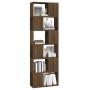 Estantería/divisor de espacios roble marrón 60x24x186 cm de vidaXL, Librerías y estanterías - Ref: Foro24-816034, Precio: 82,...