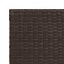 Mesa auxiliar ratán sintético marrón 55x45x49 cm de vidaXL, Mesas auxiliares - Ref: Foro24-319405, Precio: 26,29 €, Descuento: %