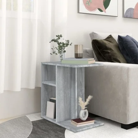 Sonoma gray plywood side table 50x30x50 cm by vidaXL, Side tables - Ref: Foro24-815850, Price: 33,59 €, Discount: %