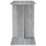 Mesa auxiliar de madera contrachapada gris Sonoma 50x30x50 cm de vidaXL, Mesas auxiliares - Ref: Foro24-815850, Precio: 34,11...