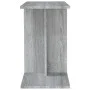 Sonoma gray plywood side table 50x30x50 cm by vidaXL, Side tables - Ref: Foro24-815850, Price: 33,59 €, Discount: %