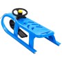 Trineo con volante polipropileno azul 102,5x40x23 cm de vidaXL, Trineos - Ref: Foro24-93724, Precio: 72,03 €, Descuento: %