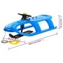 Trineo con volante polipropileno azul 102,5x40x23 cm de vidaXL, Trineos - Ref: Foro24-93724, Precio: 62,09 €, Descuento: %