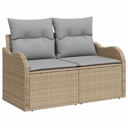Conjunto de sofá de jardín 11 pcs Beige y Gris Claro en Sofás de exterior | Comprar online en Foru.es