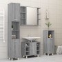 Armario de baño madera contrachapada gris Sonoma 30x30x95 cm de vidaXL, Muebles de baño - Ref: Foro24-815607, Precio: 51,47 €...
