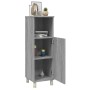 Armario de baño madera contrachapada gris Sonoma 30x30x95 cm de vidaXL, Muebles de baño - Ref: Foro24-815607, Precio: 51,47 €...