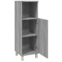 Armario de baño madera contrachapada gris Sonoma 30x30x95 cm de vidaXL, Muebles de baño - Ref: Foro24-815607, Precio: 51,47 €...