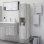 Armario de baño madera contrachapada gris Sonoma 30x30x130 cm de vidaXL, Muebles de baño - Ref: Foro24-815640, Precio: 66,20 ...