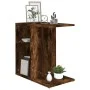 Mesa auxiliar madera contrachapada roble ahumado 50x30x50 cm de vidaXL, Mesas auxiliares - Ref: Foro24-815849, Precio: 32,59 ...