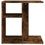 Mesa auxiliar madera contrachapada roble ahumado 50x30x50 cm de vidaXL, Mesas auxiliares - Ref: Foro24-815849, Precio: 33,11 ...