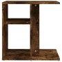 Mesa auxiliar madera contrachapada roble ahumado 50x30x50 cm de vidaXL, Mesas auxiliares - Ref: Foro24-815849, Precio: 32,59 ...