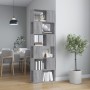 Estantería/divisor de espacios gris Sonoma 60x24x186 cm de vidaXL, Librerías y estanterías - Ref: Foro24-816033, Precio: 71,7...