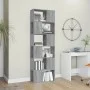 Estantería/divisor de espacios gris Sonoma 60x24x186 cm de vidaXL, Librerías y estanterías - Ref: Foro24-816033, Precio: 69,8...