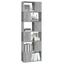 Estantería/divisor de espacios gris Sonoma 60x24x186 cm de vidaXL, Librerías y estanterías - Ref: Foro24-816033, Precio: 69,8...