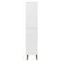 Librería MOLDE madera maciza de pino blanco 85x35x170,5 cm de vidaXL, Librerías y estanterías - Ref: Foro24-350541, Precio: 2...