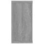 Estante cubo pared 2 uds contrachapada gris Sonoma 100x15x30 cm de vidaXL, Estantes y estanterías - Ref: Foro24-815909, Preci...