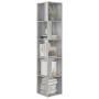 Mueble esquina madera contrachapada gris Sonoma 33x33x164,5cm de vidaXL, Taquillas y armarios de almacenamiento - Ref: Foro24...