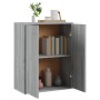 Aparador de madera contrachapada gris Sonoma 60x30x75 cm de vidaXL, Aparadores - Ref: Foro24-815379, Precio: 58,36 €, Descuen...