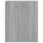 Aparador de madera contrachapada gris Sonoma 60x30x75 cm de vidaXL, Aparadores - Ref: Foro24-815379, Precio: 58,36 €, Descuen...