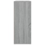 Aparador de madera contrachapada gris Sonoma 60x30x75 cm de vidaXL, Aparadores - Ref: Foro24-815379, Precio: 58,36 €, Descuen...